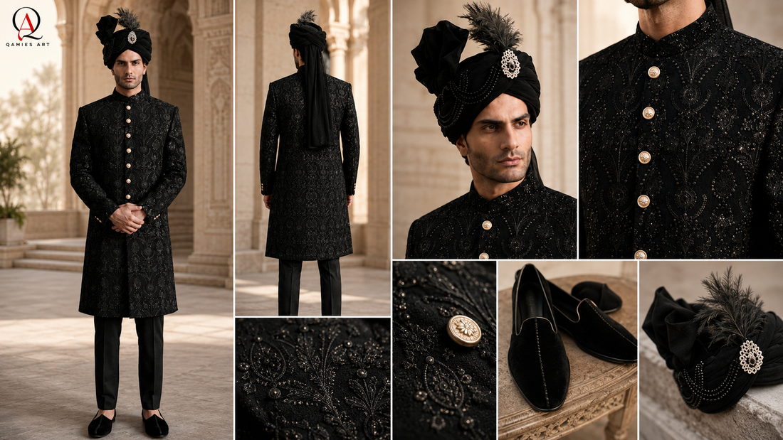 Complete Groom Style Guide: Sherwani, Khussa & Accessories