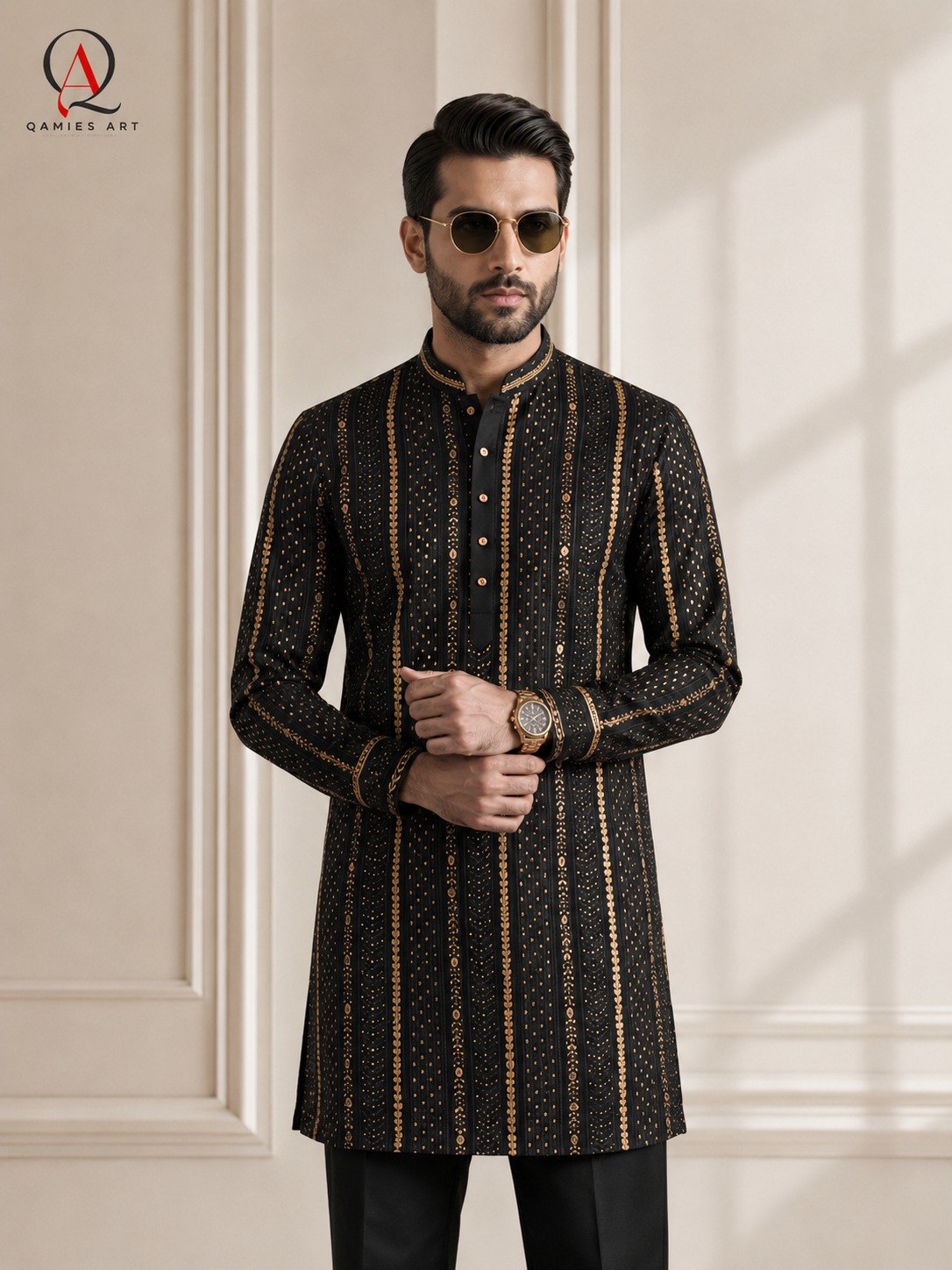 fancy kurta pajama embroidered kurta festive wear mayoon kurta wedding kurta 