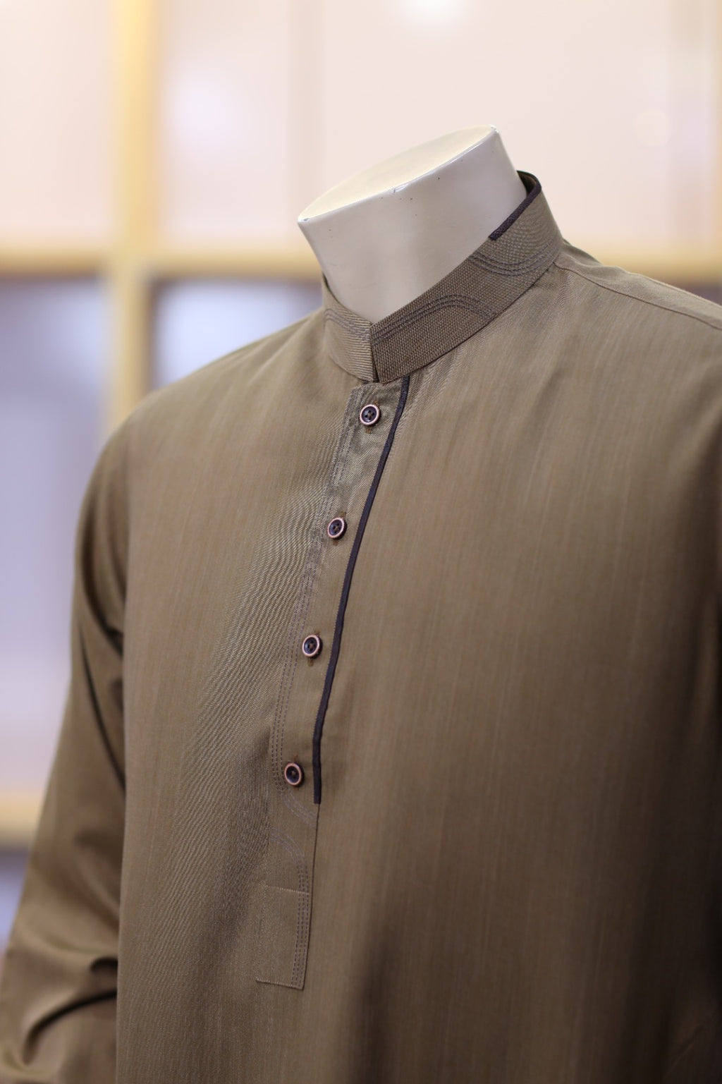 Warm Sand Shalwar Kameez