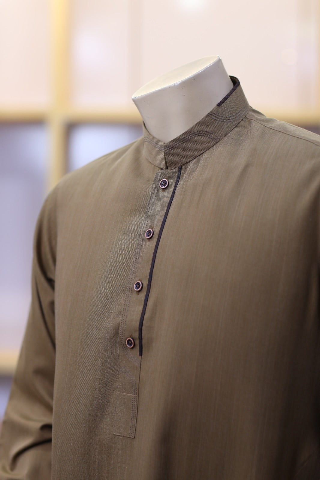 Warm Sand Shalwar Kameez