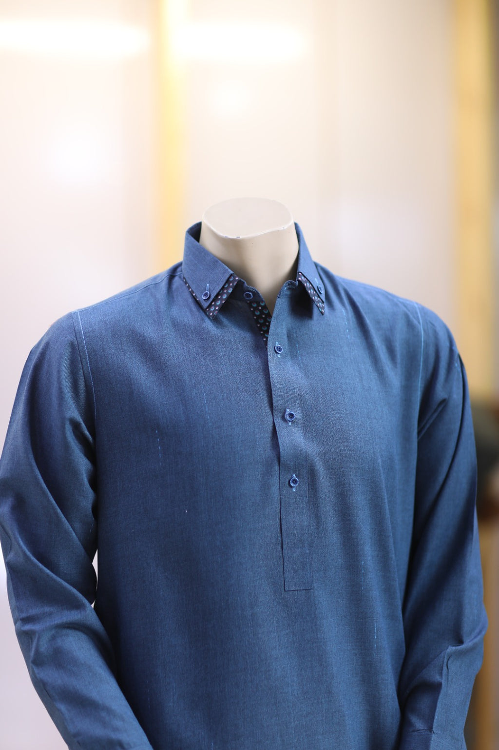Classic Navy Shalwar Kameez